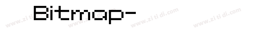 音标 Bitmap字体转换